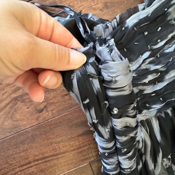 Simon Chang Beaded Cocktail Dress - Picture 5 of 5